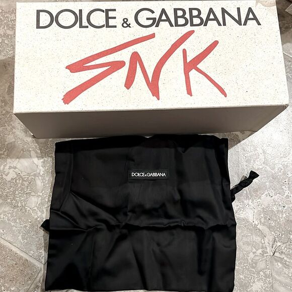 Dolce & Gabbana Rubber beachwear sliders with DG logo, New, Size 35 - Picture 12 of 15